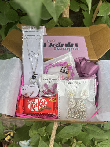 Delulu Hamper: A Thoughtful Gift Box with a free ring