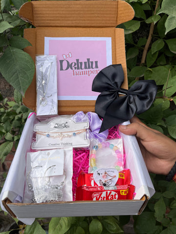 Delulu Hamper: A Thoughtful Gift Box with a free ring