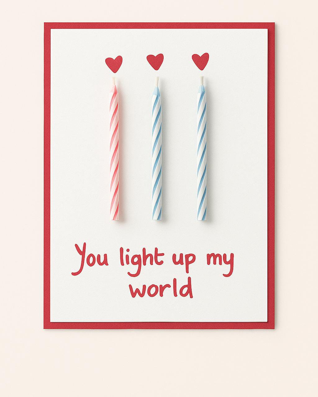 Cute Custom Made Gift Card.