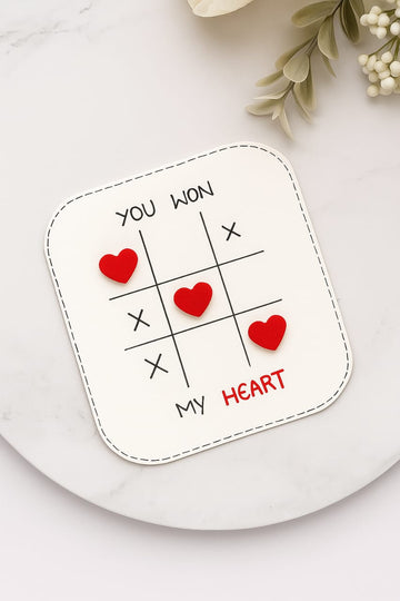 YOU WON MY HEART CARD