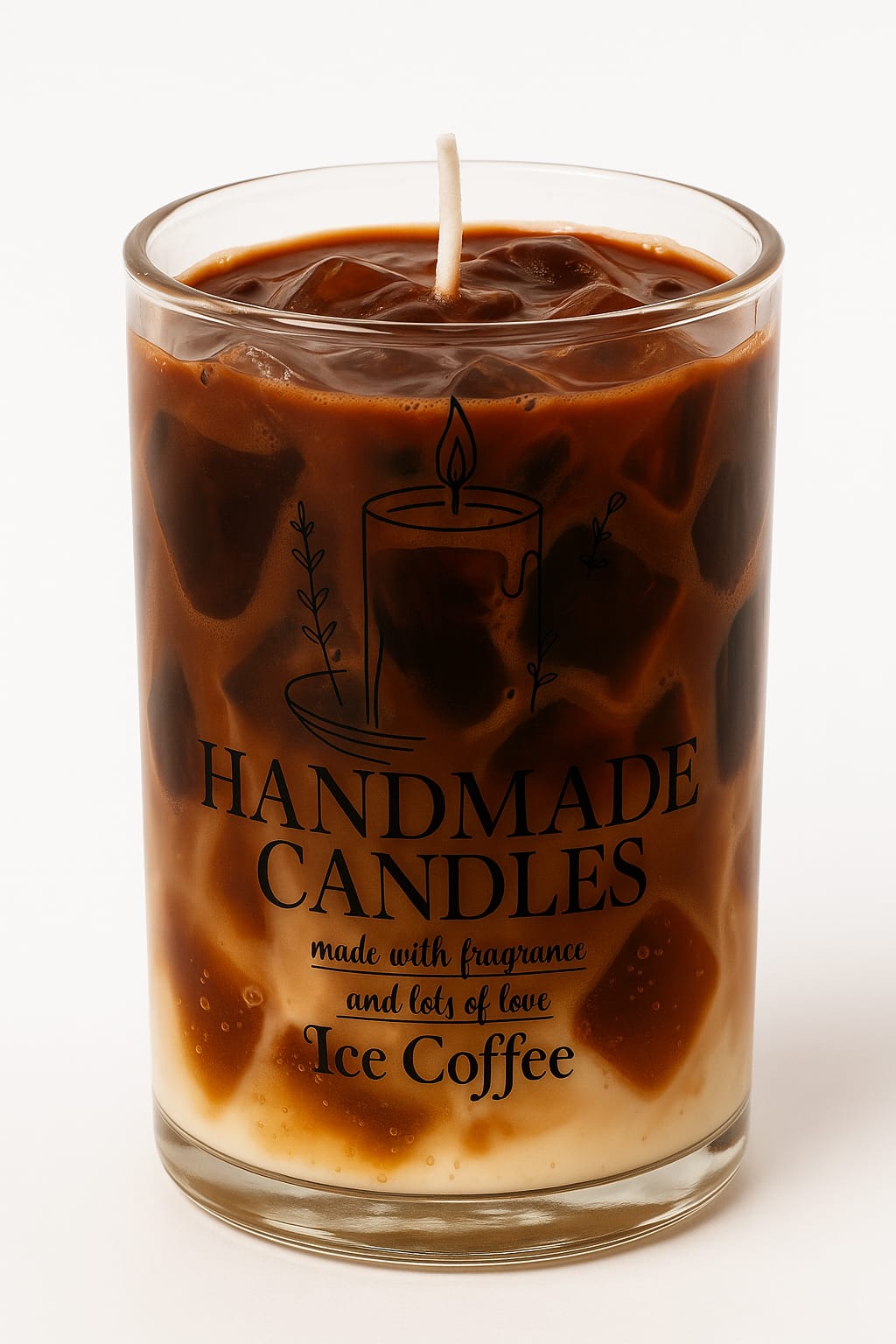 Wake up and smell the coffee… candle! Handmade with fragrance and a whole latte love. (350ml)
