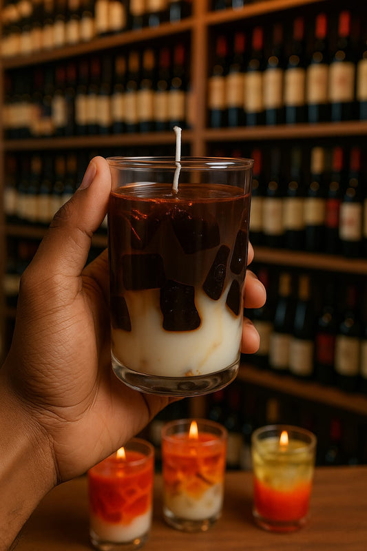 Wake up and smell the coffee… candle! Handmade with fragrance and a whole latte love. (350ml)